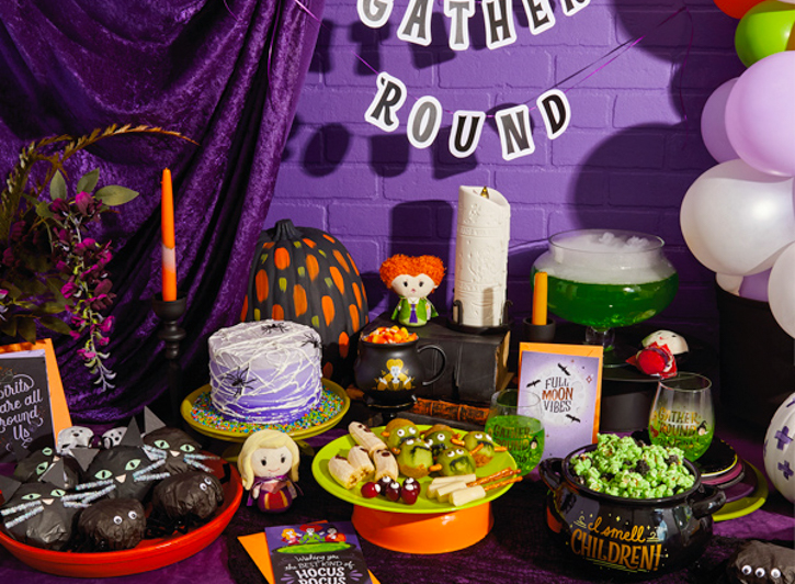 Throw a themed party for your little Hocus Pocus fan. 