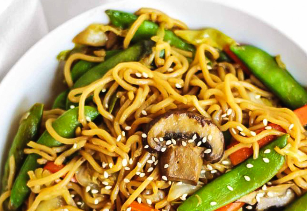 Easy Veggie Chow Mein