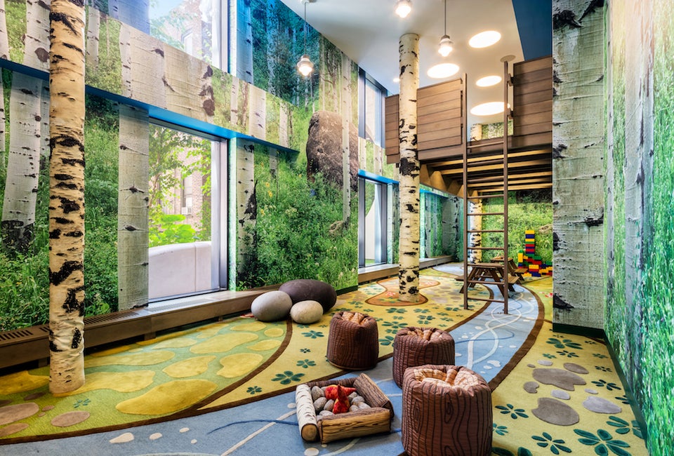 “Camp Kent” is an interactive indoor/outdoor play experience for kids.