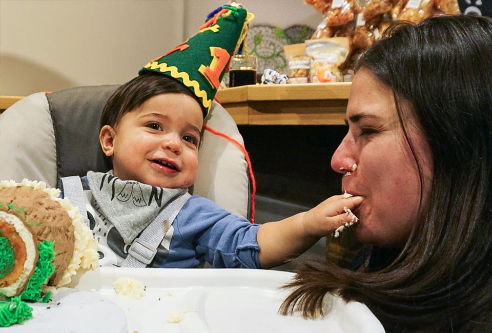 Places to celebrate your baby before the smash cake. Photo by Kelly Patino for Mommy Poppins