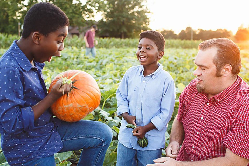 Head to Medford for pumpkin picking at Johnson's Corner Farm. Photo courtesy of the farm