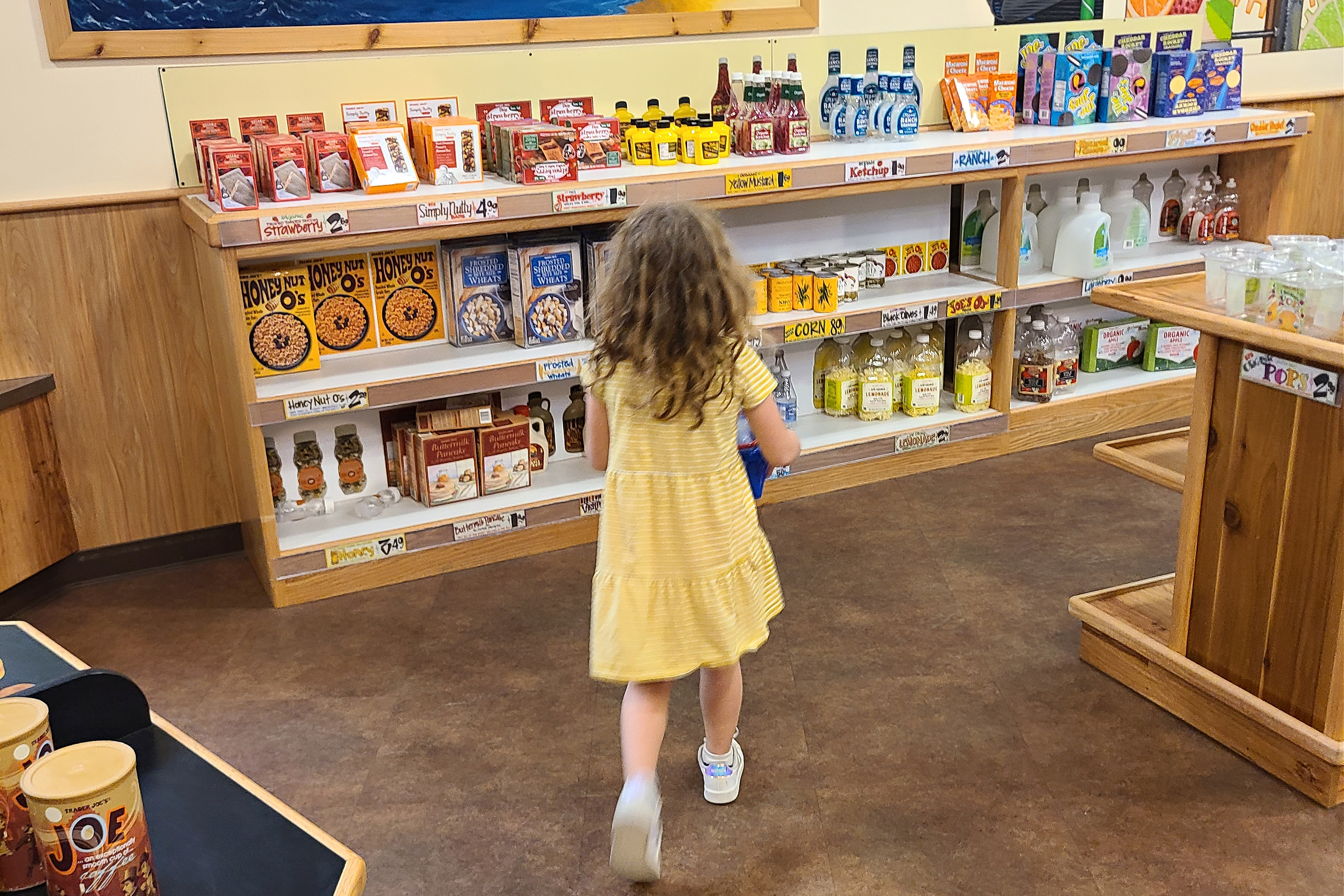 Pretend City Children's Museum in OC: Everyone loves Trader Joe's