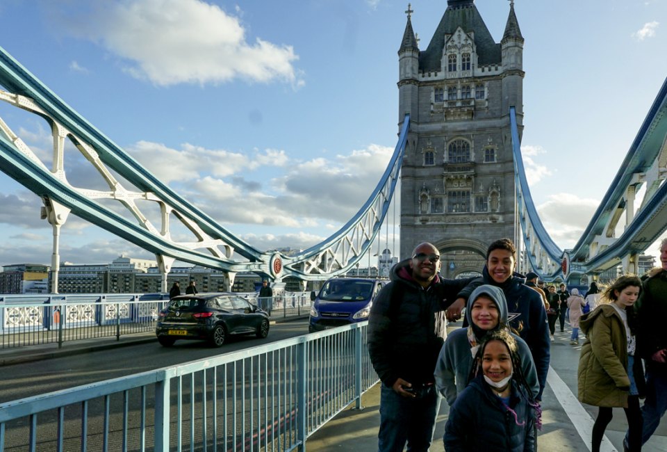 This isn't London Bridge, and it's not falling down!