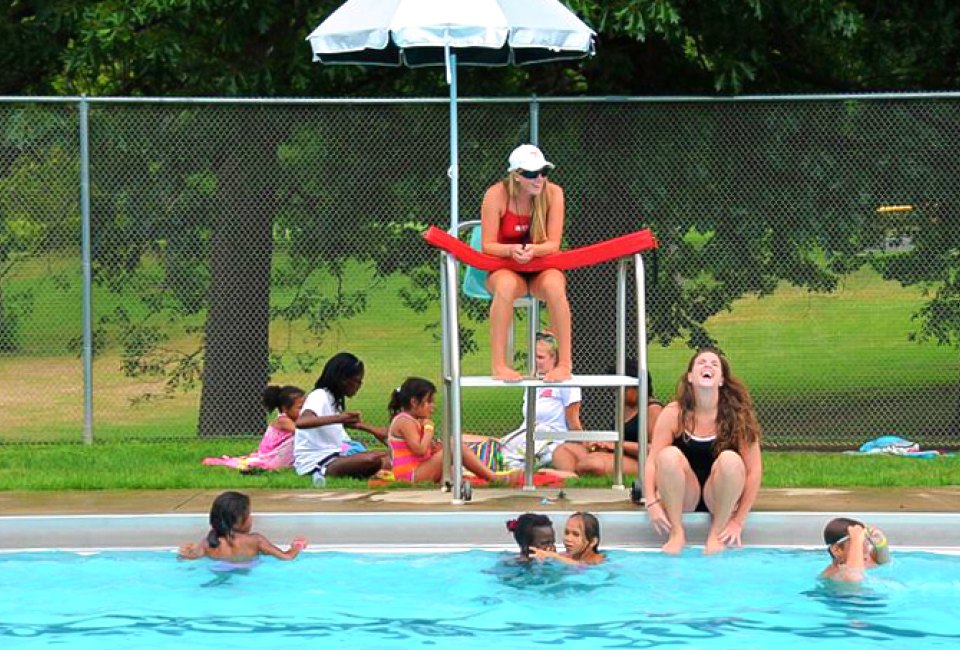 CT kids get swimming lessons in safe, fun environments. Photo courtesy of the Town of West Hartford, Connecticut