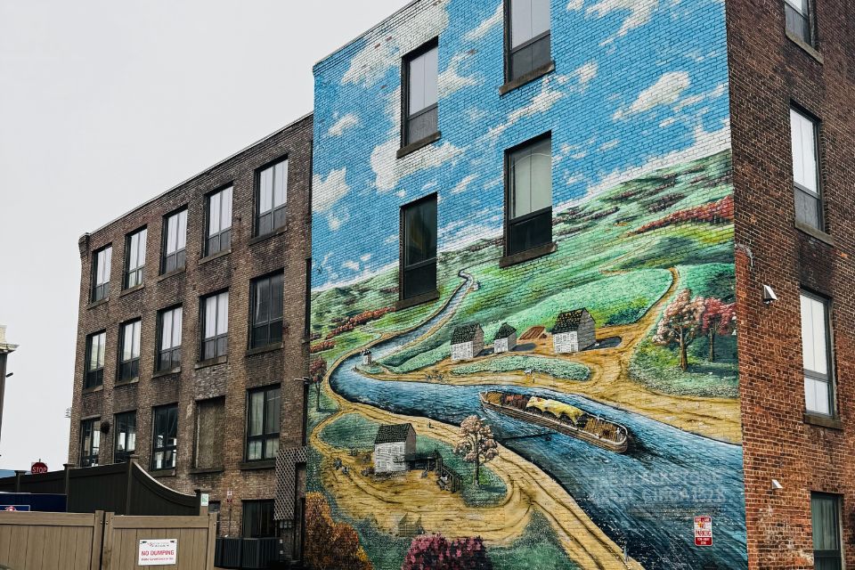 Image of an outdoor mural in Central Massachusetts