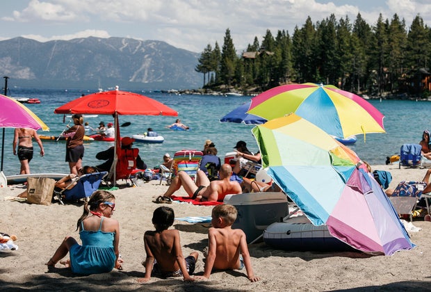 Road Trip Along the Eastern Sierra in California: Lake Tahoe