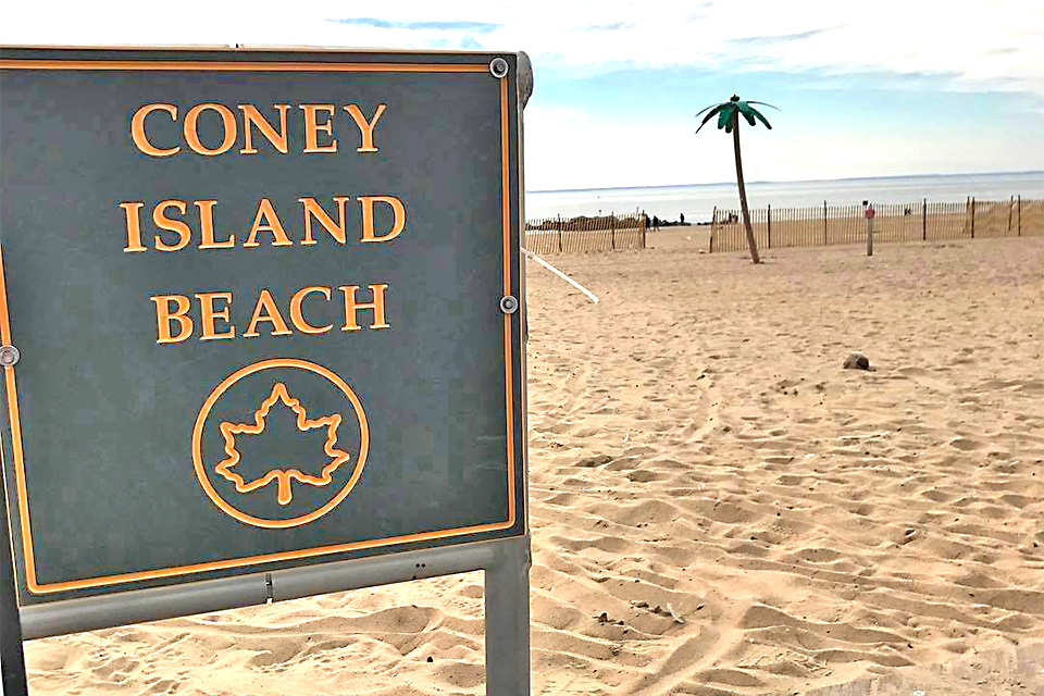 NYC begins to prepare for a hot summer with closed beaches. Photo courtesy of NYC Parks