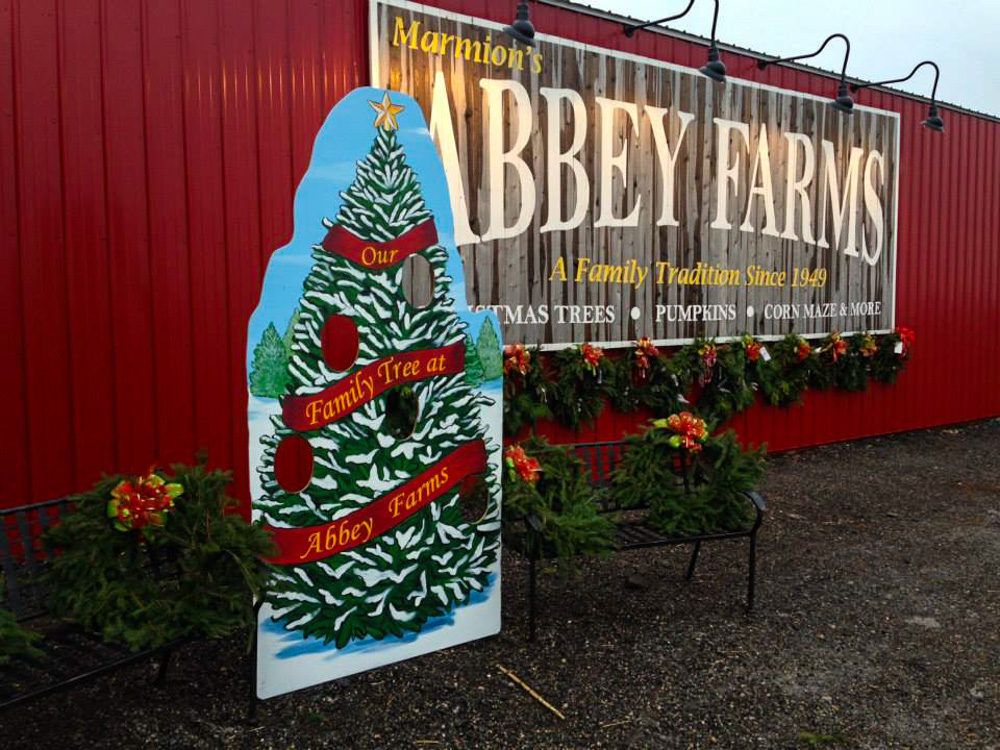 Christmas tree farms near Chicago: Abbey Farms