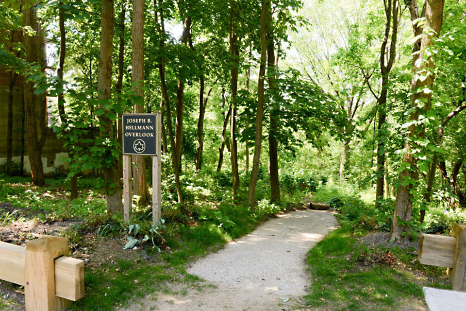 Alley Pond Park has many hiking trails