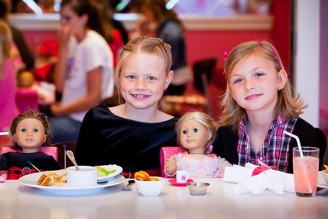 Plan your birthday fun at one of these Chicago restaurants. Photo courtesy of the American Girl Cafe