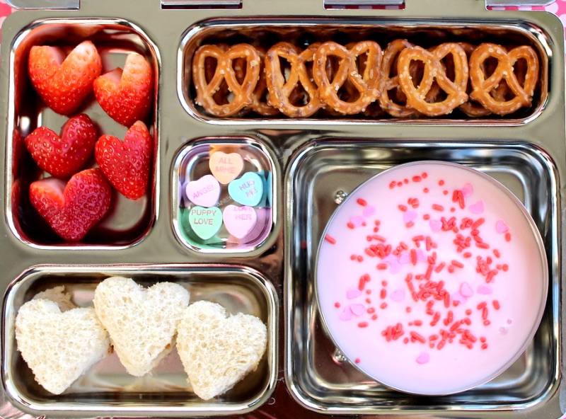 100 School Lunch Ideas for Kids: Pretzel and dip