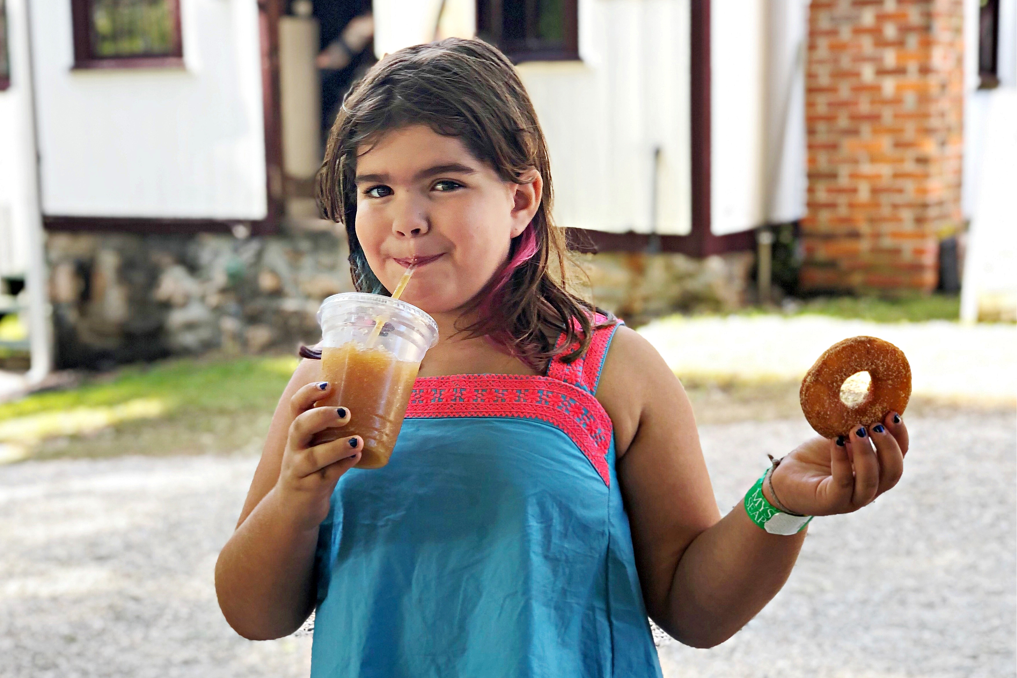 One of the best parts of apple picking is the cider donuts after! Photo by Ally Noel