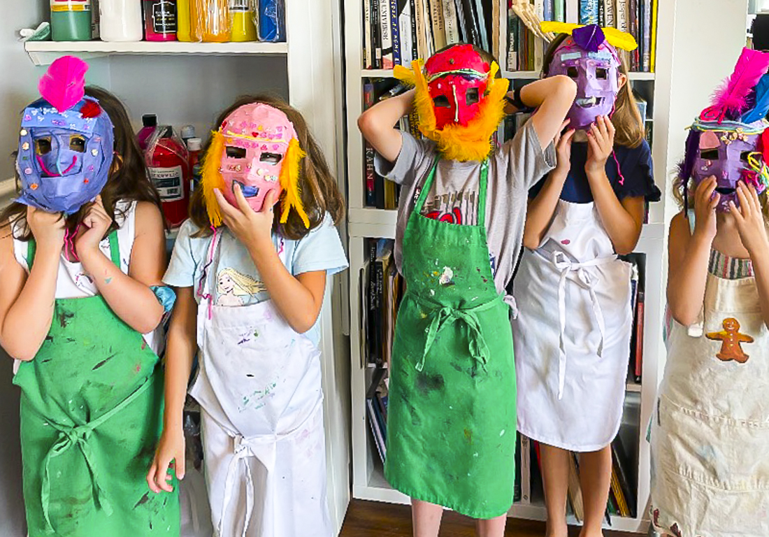 Everyone from preschoolers to high schoolers can explore their creative sides at Art House 7. Photo courtesy of Art House 7