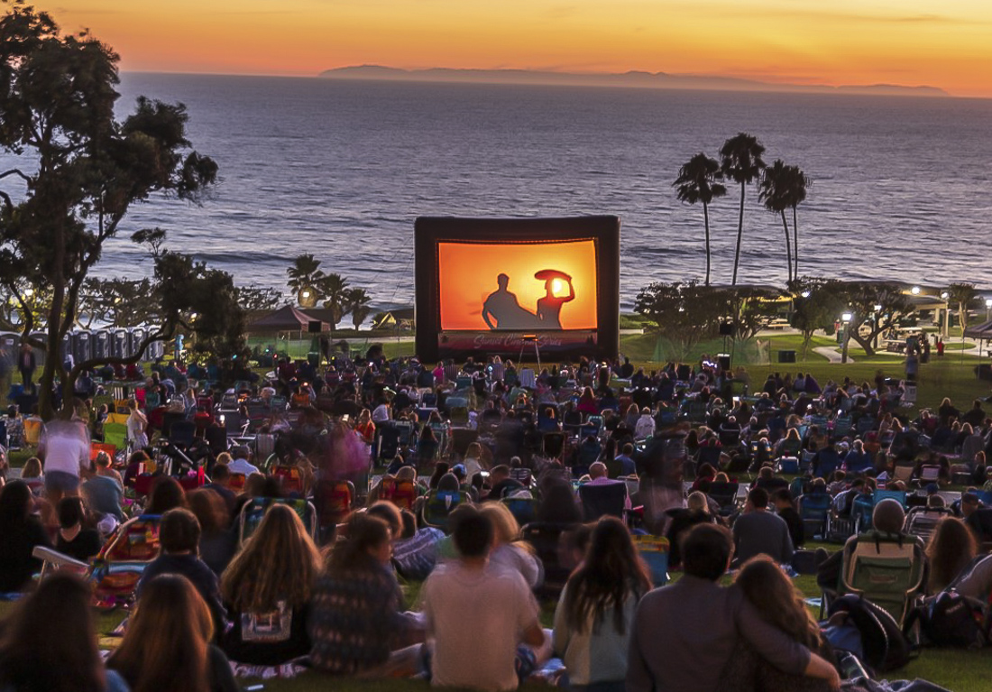 OC Parks Sunset Cinema Movie Series is movies in a stunning setting. Photo by @ocparks