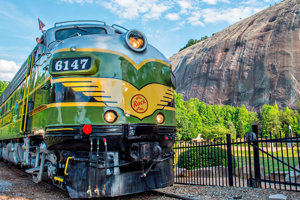 Sing-Along Scenic Railroad - Stone Mountain, Georgia; Holiday Trains