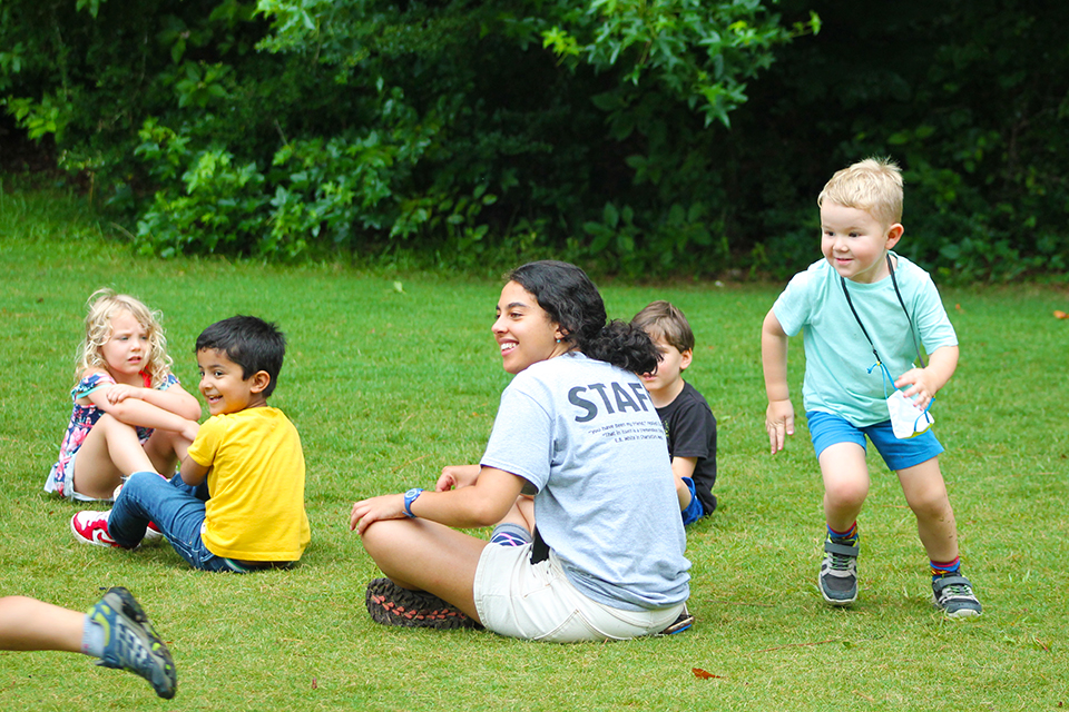 Chattahoochee Nature Center (CNC)'s Camp Kingfisher is popular with kids of all ages who love being outdoors! Photo courtesy CNC