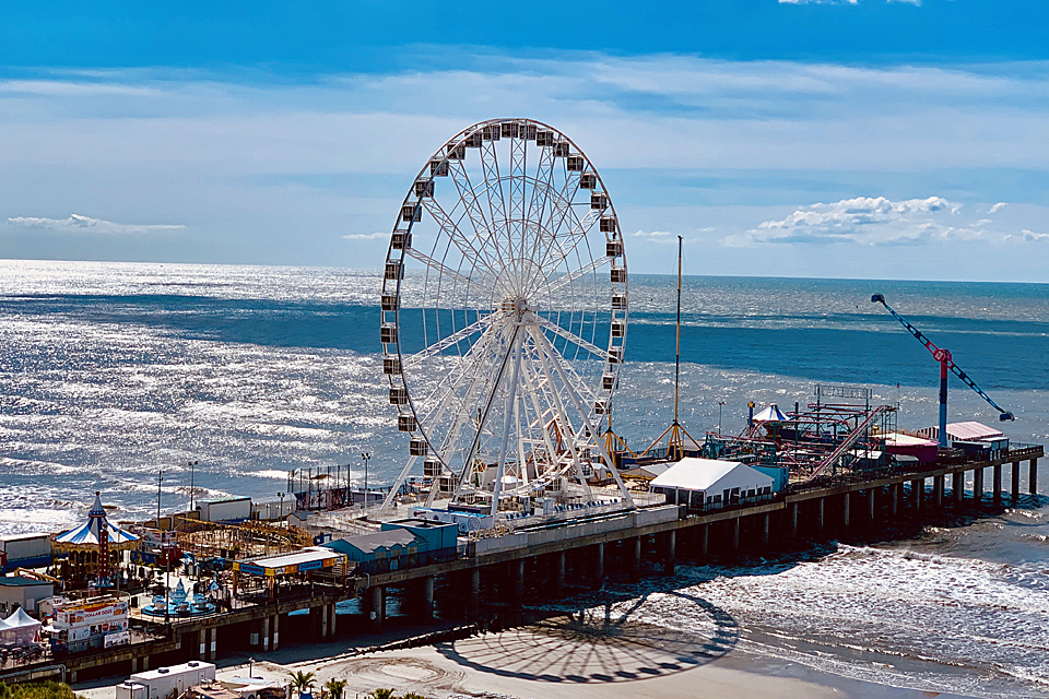 Steel Pier in Atlantic City, New Jersey