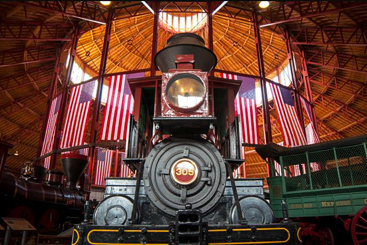 Be sure to bring train lovers to the B&O Railroad Museum. Photo courtesy of the B&O Railroad Museum 