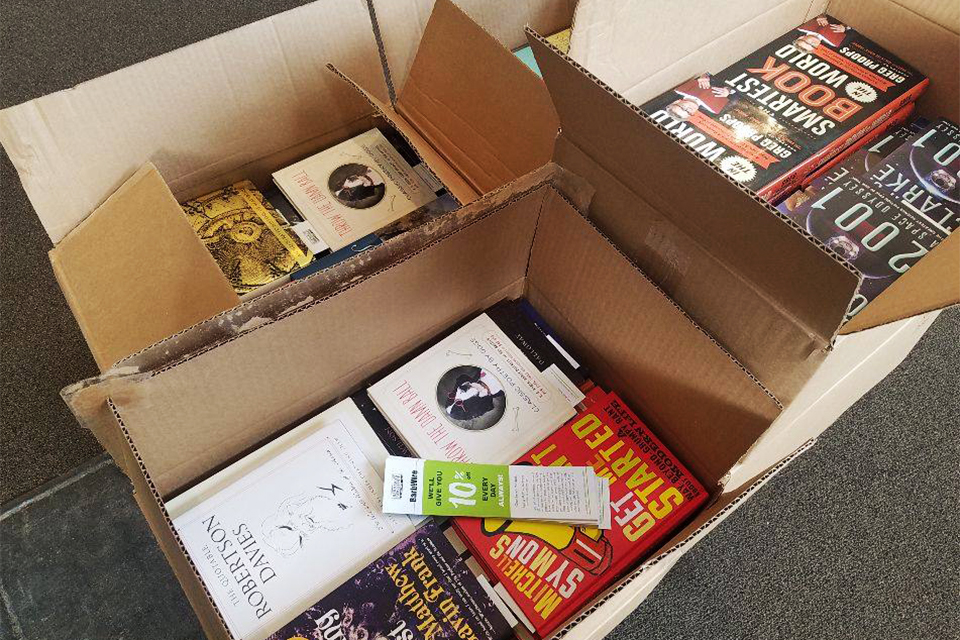 Barbara's Bookstores is enticing customers to shop small with big discounts and curbside pickup. Photo courtesy of Barbara's Bookstores