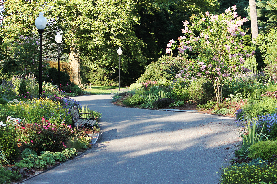 kid-friendly paths at Bayard Cutting Arboretum