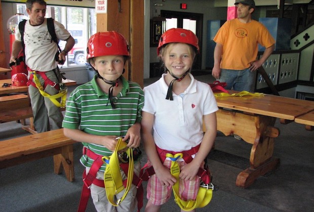 Berkshire East Mountain Resort zip lines and canopy tours