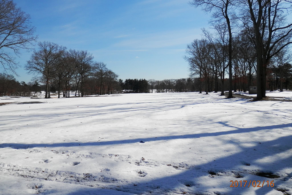 Bethpage State Park offers cross-country skiing
