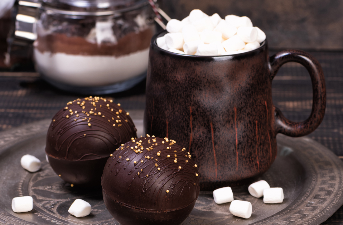 Boston hot chocolate bombs satisfy every sweet tooth.