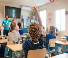 Raise your hand if you'd like a peek at the 2025-2026 Boston Public School Calendar!