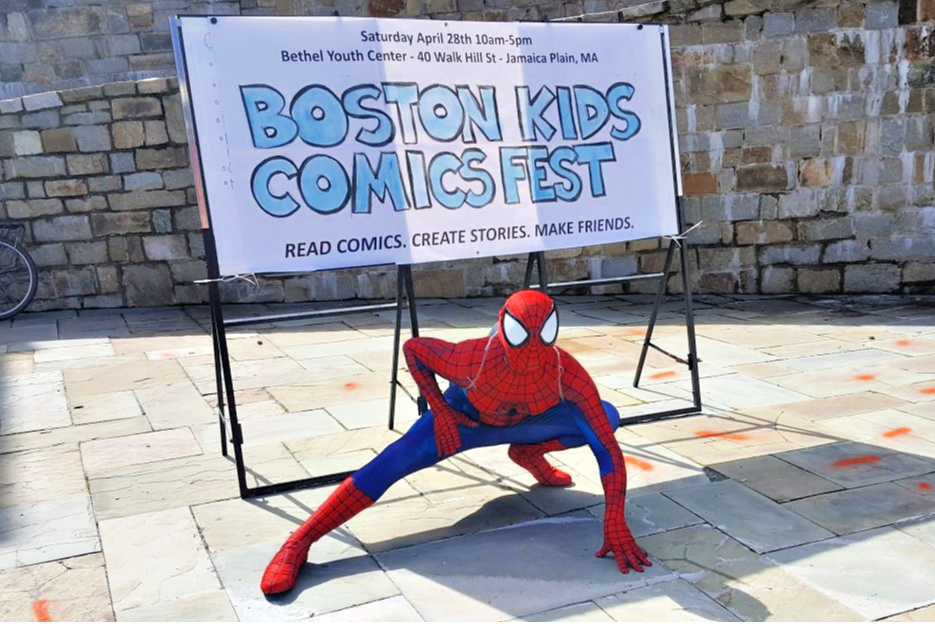 Photo courtesy of Boston Kids Comics Fest