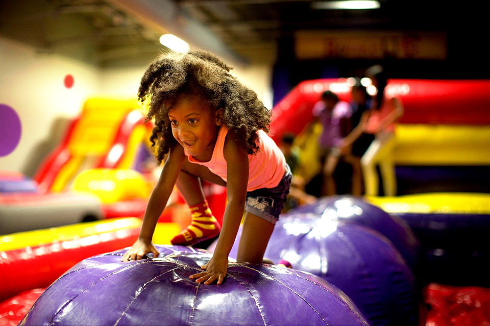 Bounce, climb, and jump at BounceU in Paramus, one of our top indoor play spaces in northern New Jersey.