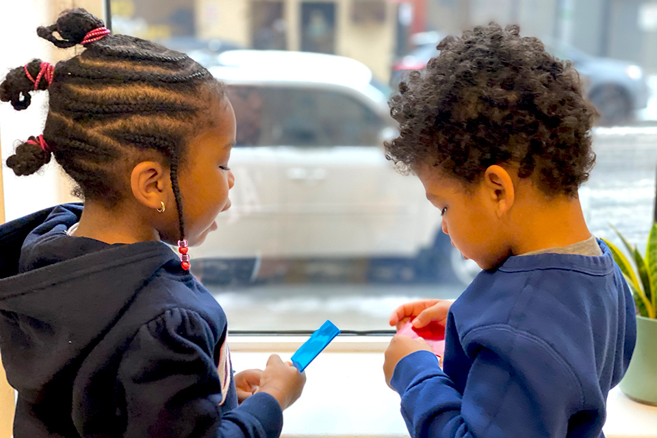 Students can enter Brooklyn Heights Montessori and continue their educational journey all the way through eighth grade. Photo courtesy of the school