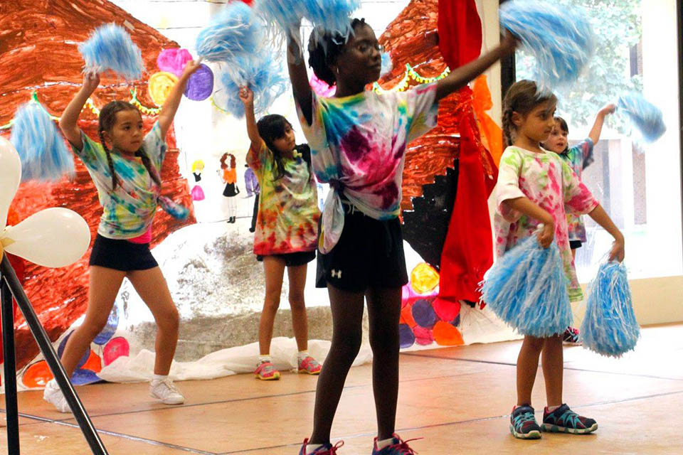 Dance and sing at Camp College at Mercer County Community College. Photo courtesy of the camp