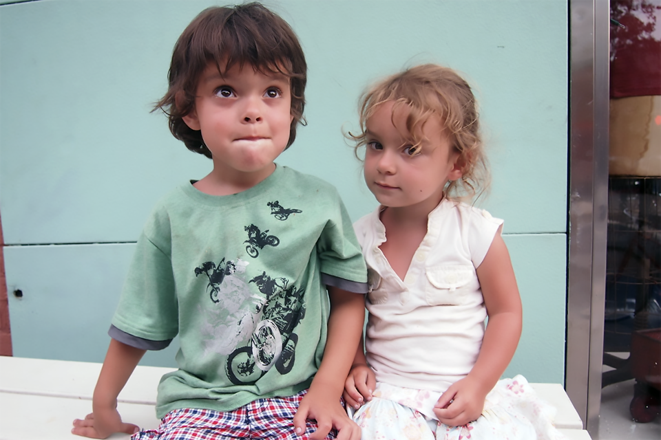 Siblings are friends for life! Photo by Matthew Nighswander