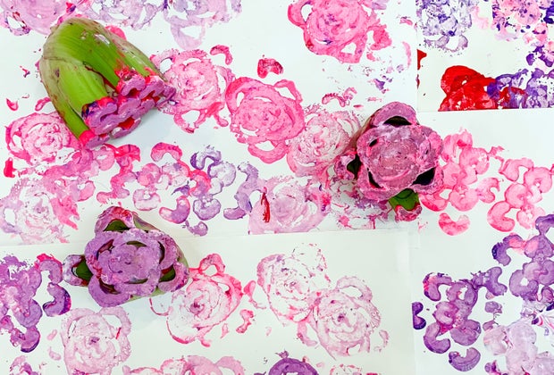 Celery Heart Mother's Day Cards