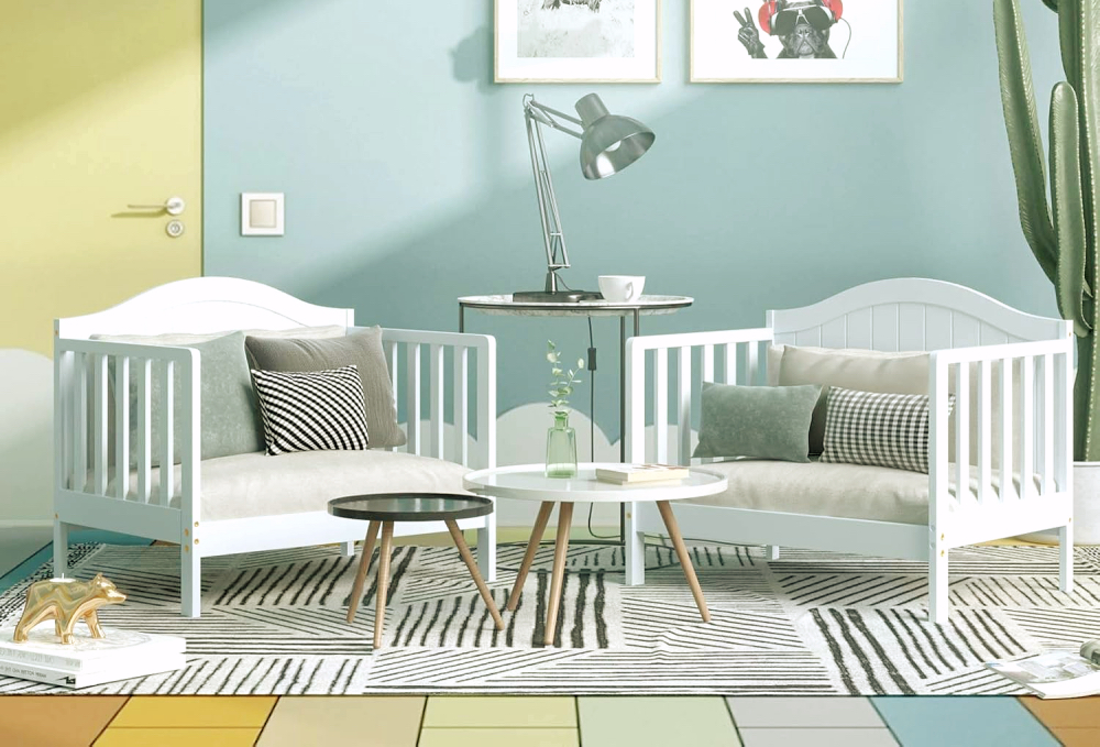 Best Toddler Beds: Costzon 2-in-1 Convertible Toddler Bed