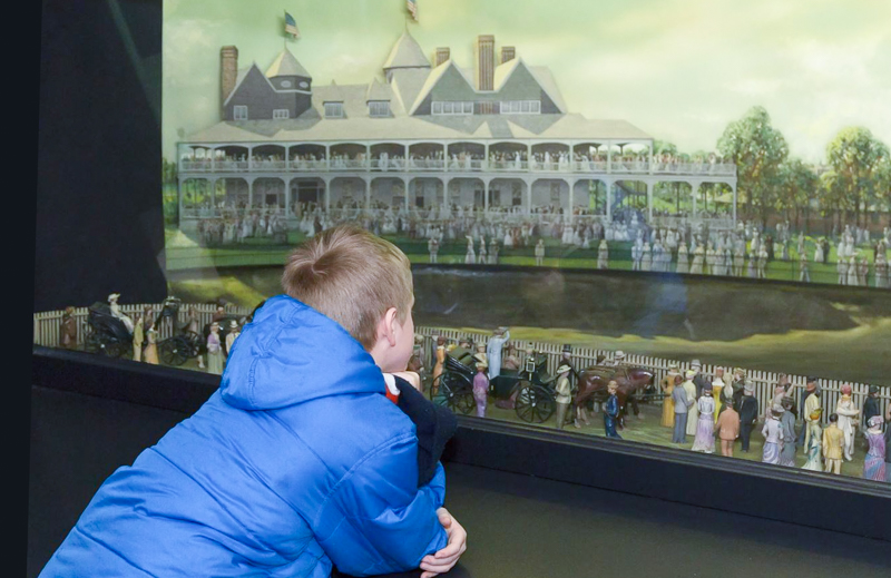 The Dioramas exhibit at the Chicago History Museum.