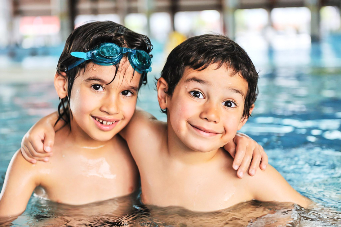 The top swimming lessons in Connecticut teach kids valuable skills, boost confidence, and provide serious fun! Photo courtesy of Children of the Sound