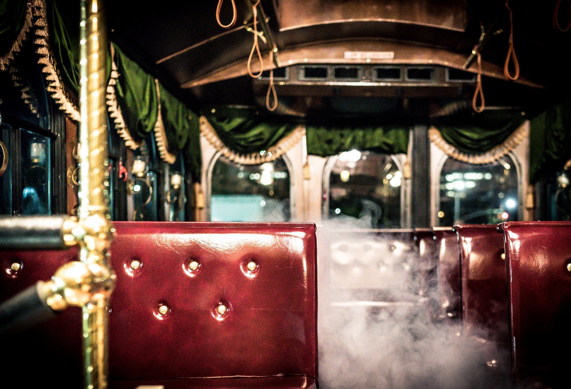 Enter the Victorian-era trolley of Madame Morbid for a spooky history lesson you won't soon forget. Photo courtesy of Madame Morbid