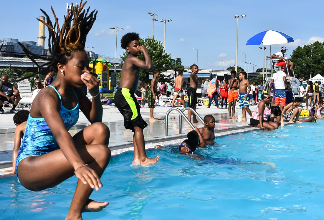 Things To Do with Kids in DC: free swimming pools