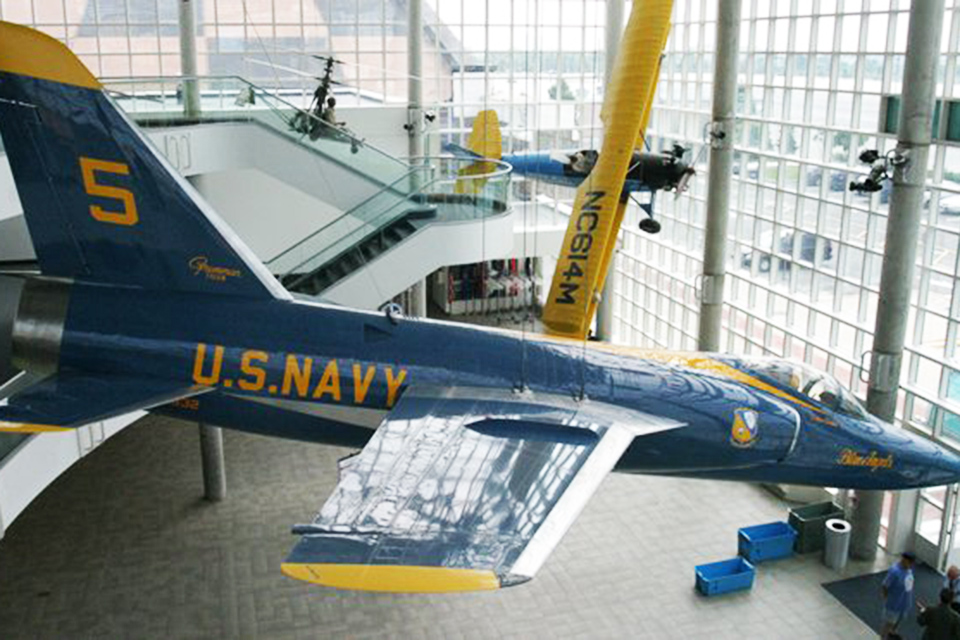 Take a deep dive into Long Island's aviation history at the Cradle of Aviation Museum. 