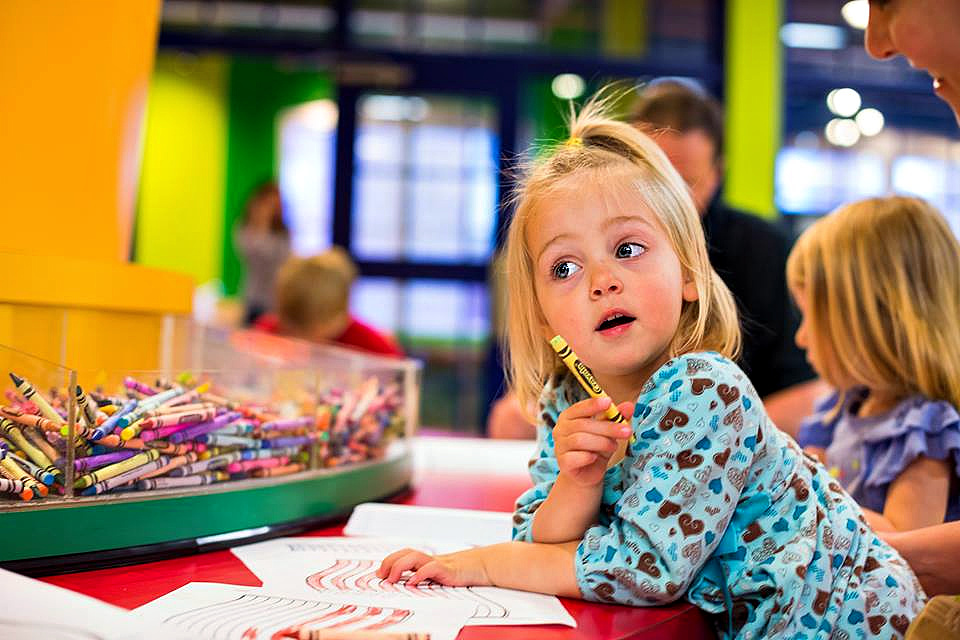 Things To Do with Preschoolers and Toddlers in Orlando Before They Turn 5: Crayola Experience Orlando