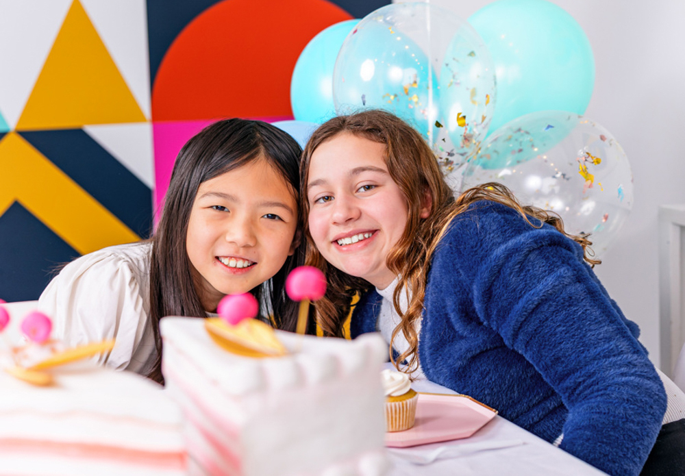 Get celebrating at the best indoor birthday party places for kids in Connecticut! Make-Modern birthday party photo by Nina Nelson Photography