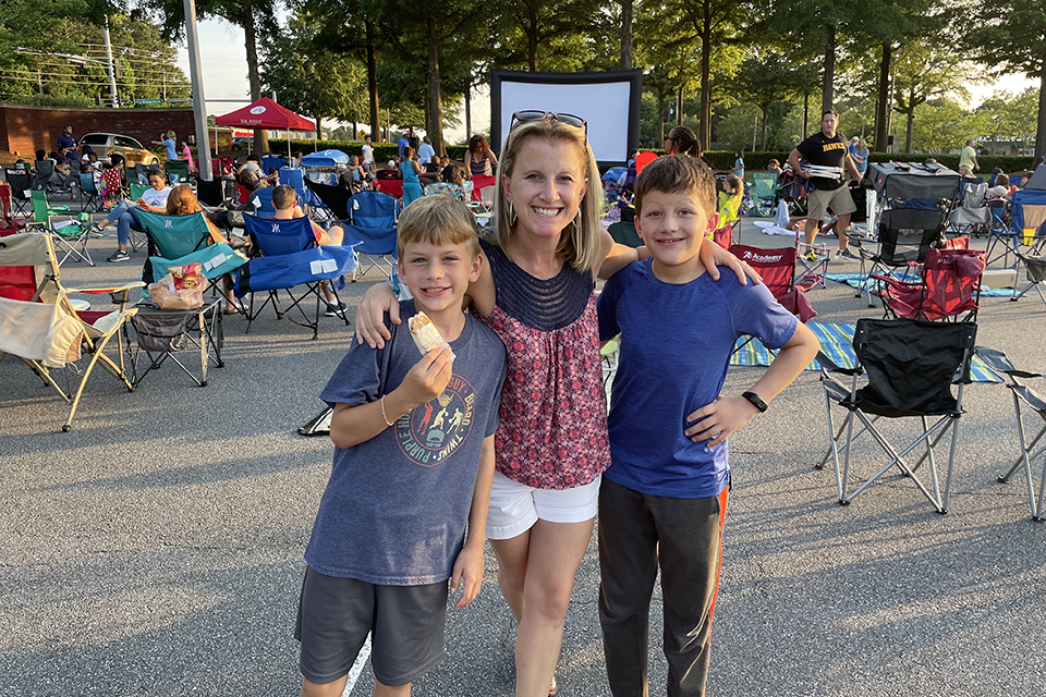 Enjoy a free, family-friendly movie nights this summer in Dallas-Forth Worth. Photo by Elsa Simcik