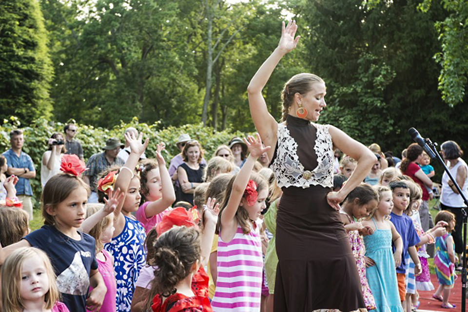Katonah’s Caramoor offers a summer of music festivals and outdoor concerts in its gorgeous wooded oasis, Photo by Gabe Palacio