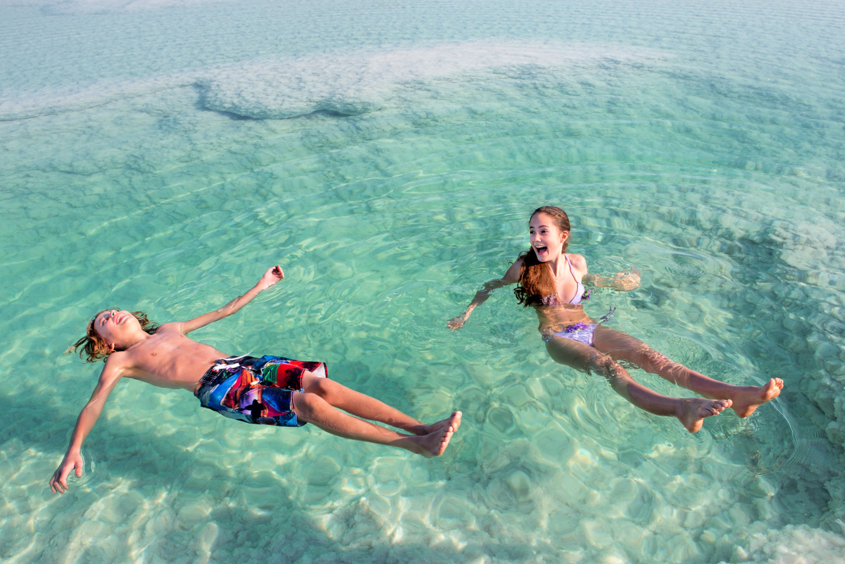 Don't miss out on a Dead Sea float. Photo by Itamar Grinberg for the Israeli Ministry of Tourism