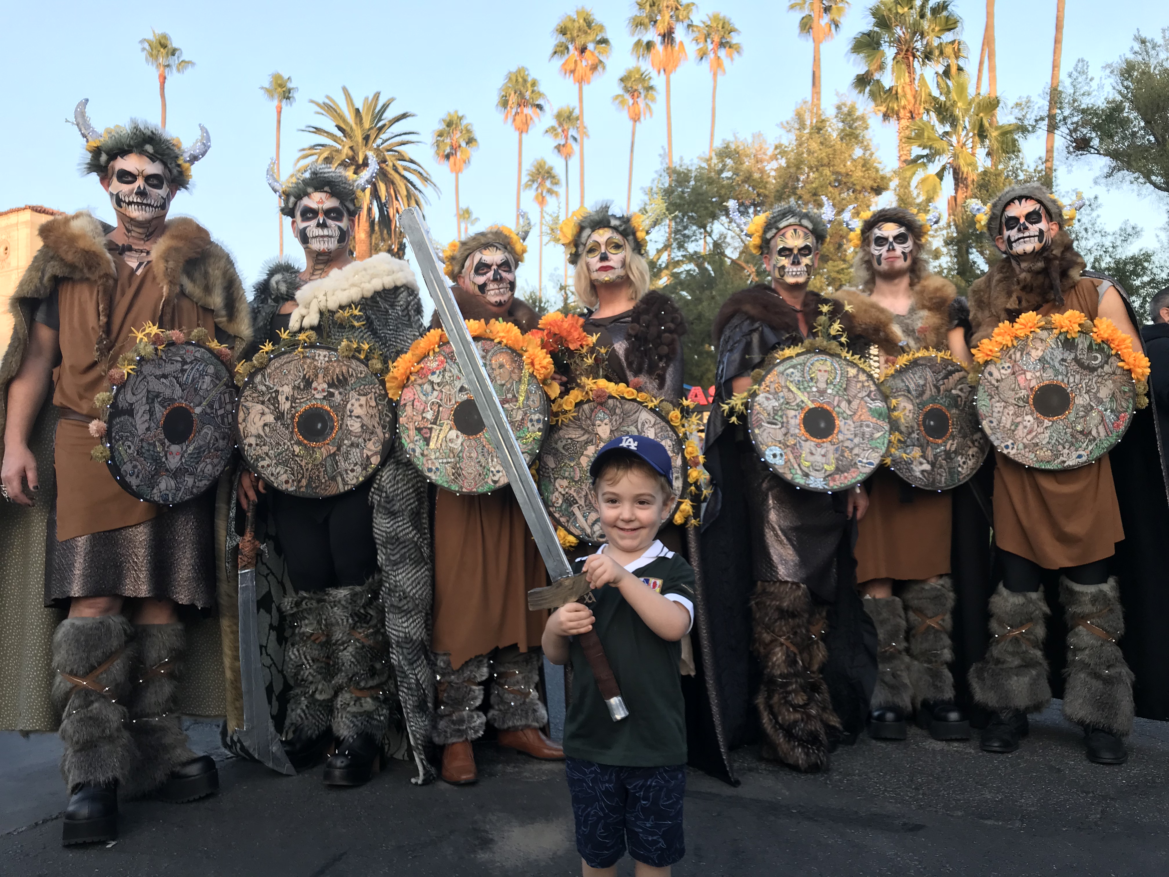 Walking in the footsteps of our ancestors at Hollywood Forever's celebration, photo by Laura Esposito