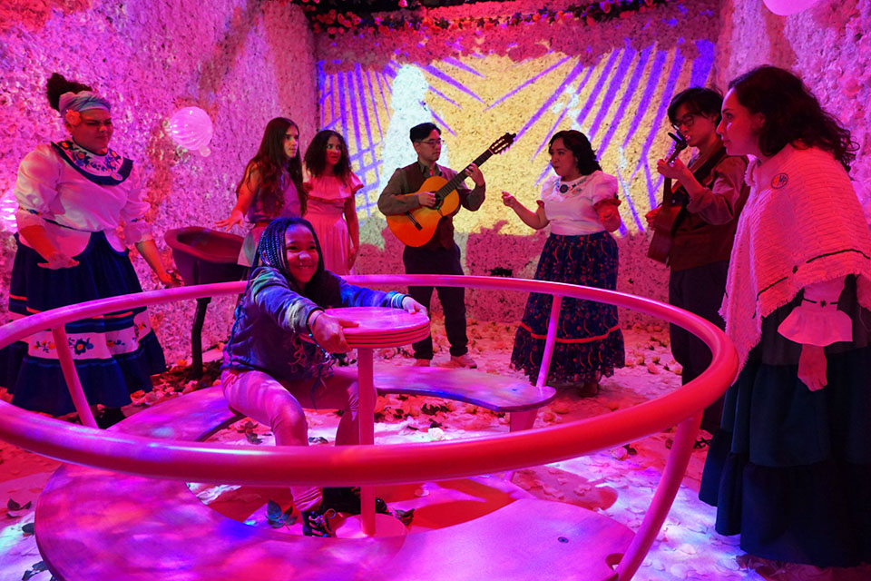 Disney Encanto Camp experience Isabella's room