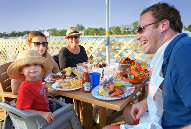 Nicky's on the Bay offers a beautiful rooftop