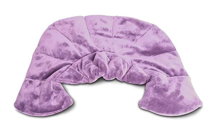 Cozy, cute, and headache diffusing FTW! Weighted Neck Wrap photo courtesy of the Sharper Image store on Amazon