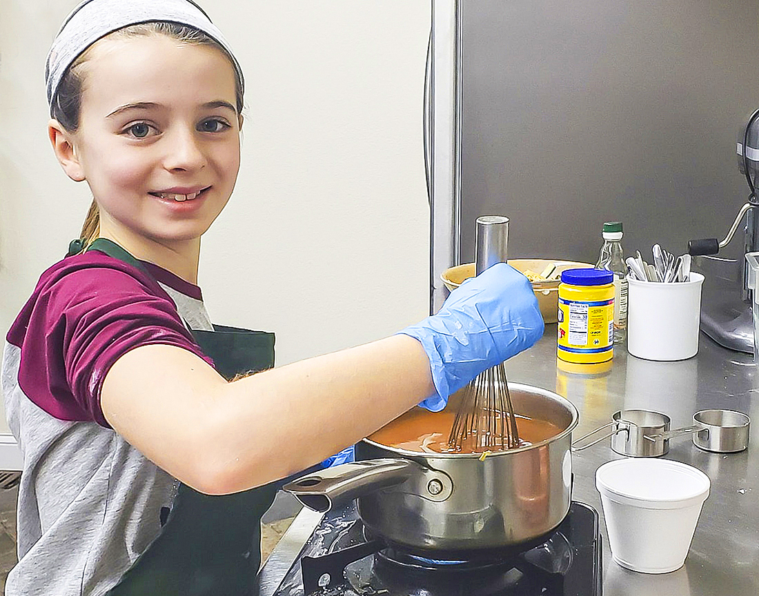 Connecticut cooking classes for kids get you child some hands-on enrichment with delicious results! Photo courtesy of Foodology Cooking School